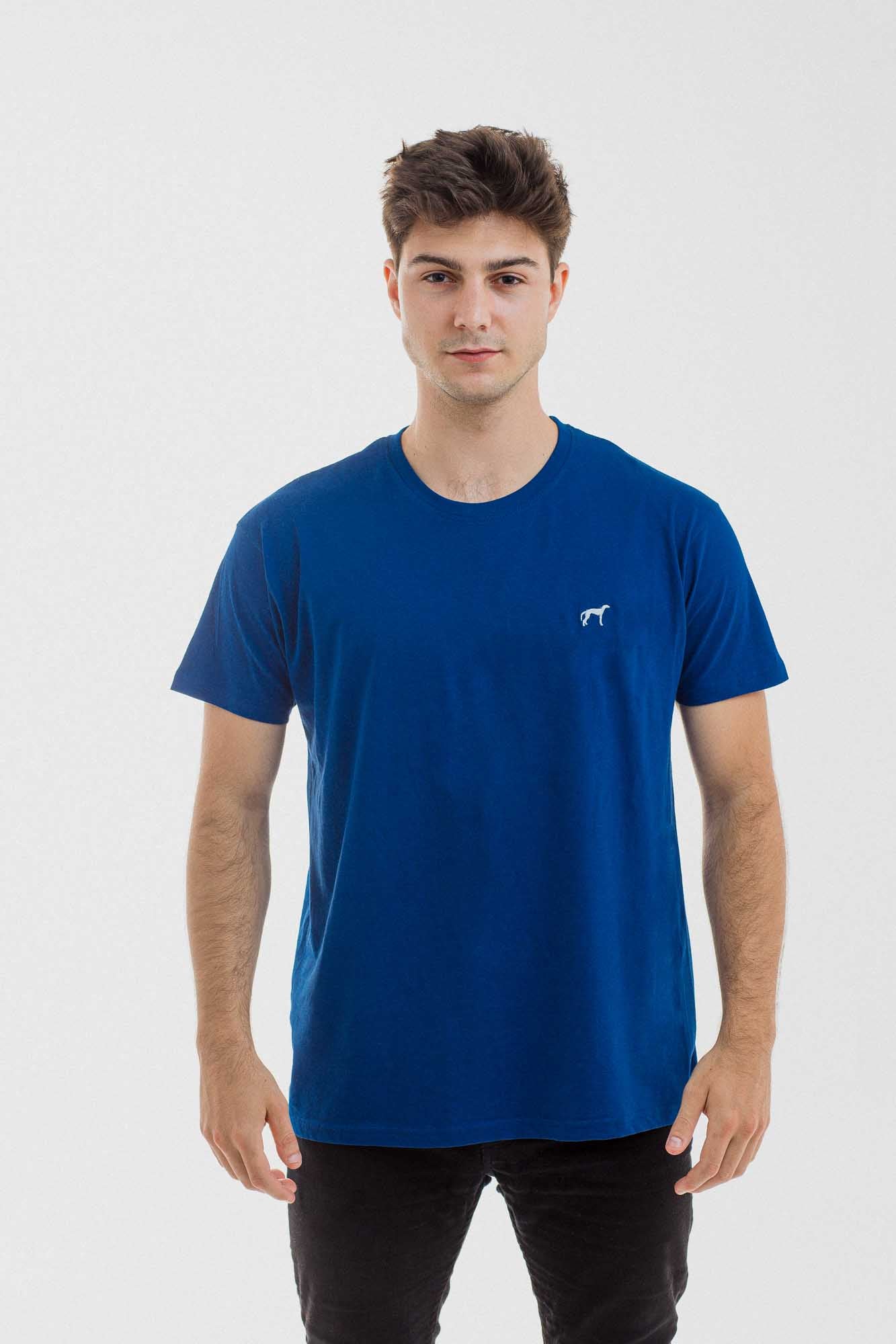 Camiseta Good Vibes Azul Real
