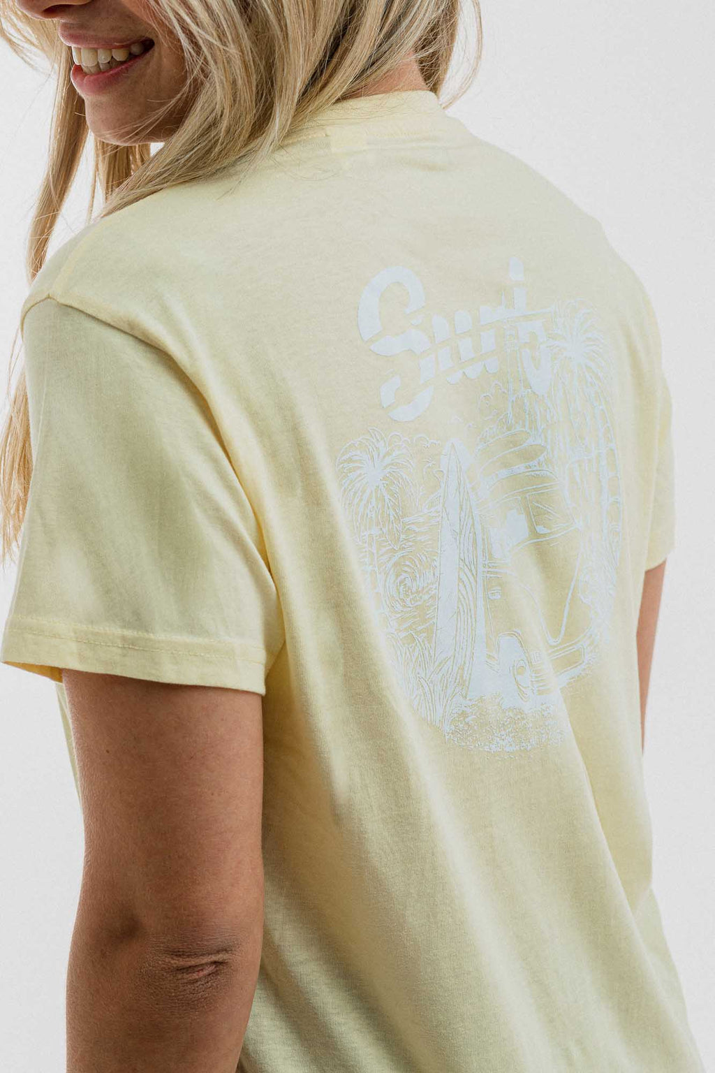 Camiseta Surf Amarillo